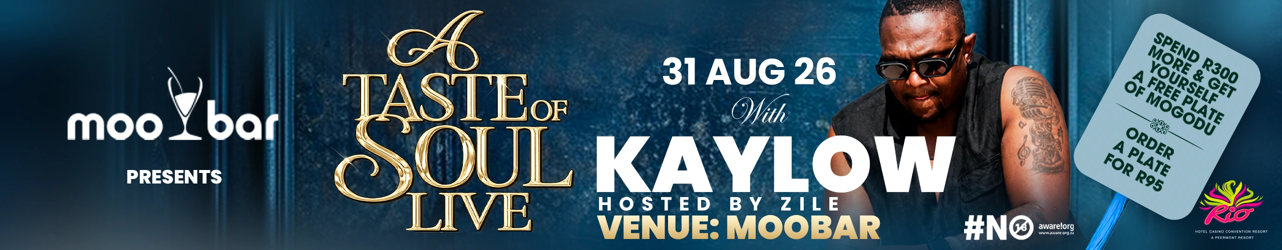 A Taste of Soul Live featuring Kaylow, Moo Bar, Rio Hotel Casino